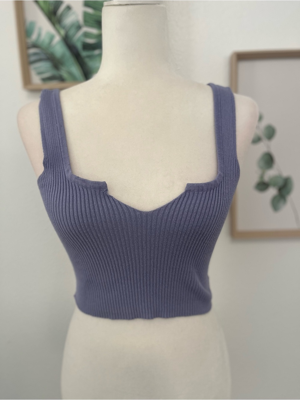Jolie & Joy Rib Tank | Purple | Small